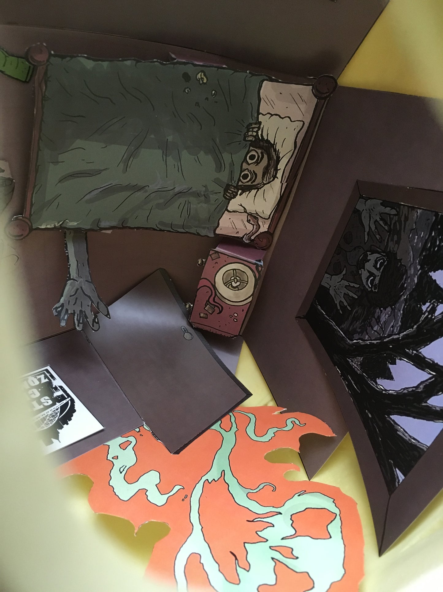 Sweet Dreams Halloween Craft O Scene Jack-O-Lantern Diorama packet